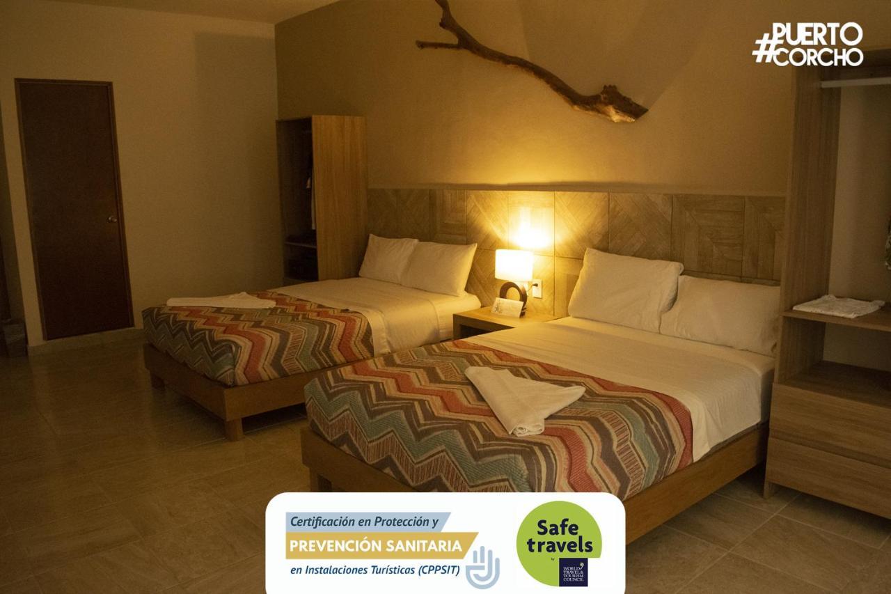 Hotel Puerto Corcho Puerto Morelos Eksteriør billede
