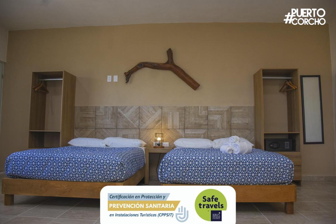 Hotel Puerto Corcho Puerto Morelos Eksteriør billede