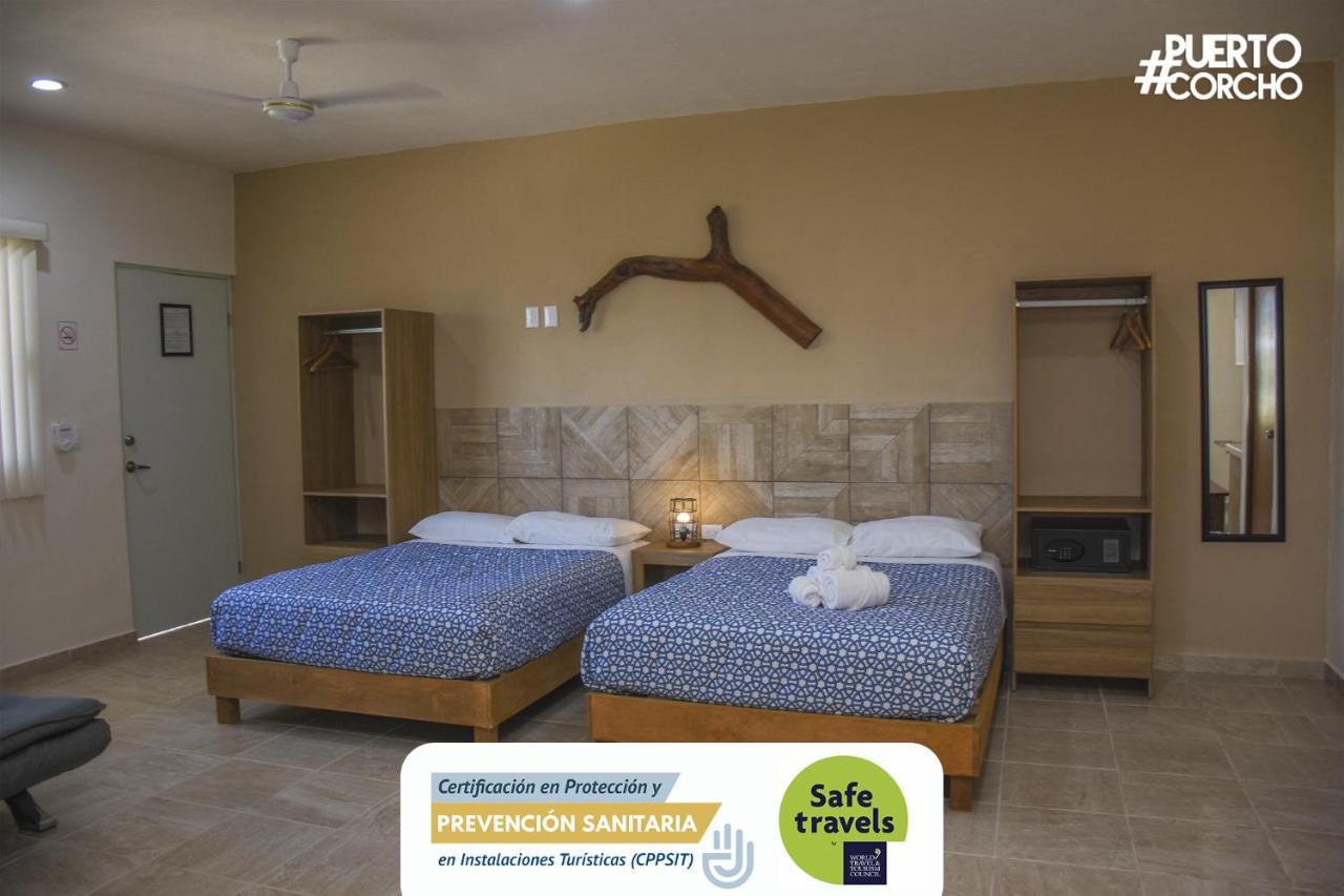 Hotel Puerto Corcho Puerto Morelos Eksteriør billede